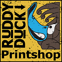 The Ruddy Duck Printshop Logo