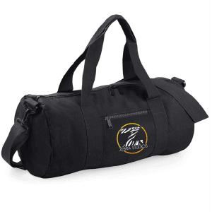Zebra Barrell Bag