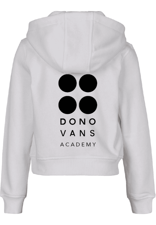 Donovan's Academy Cropped Hoodie - Image 2