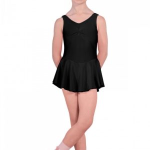 KATY Lycra Leotard With Attached Skirt