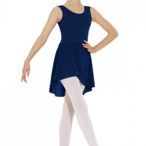 Wrap-over ISTD Polycrepe Skirt