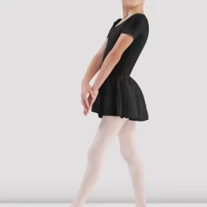 Girls Short Sleeve Skirted Leotard