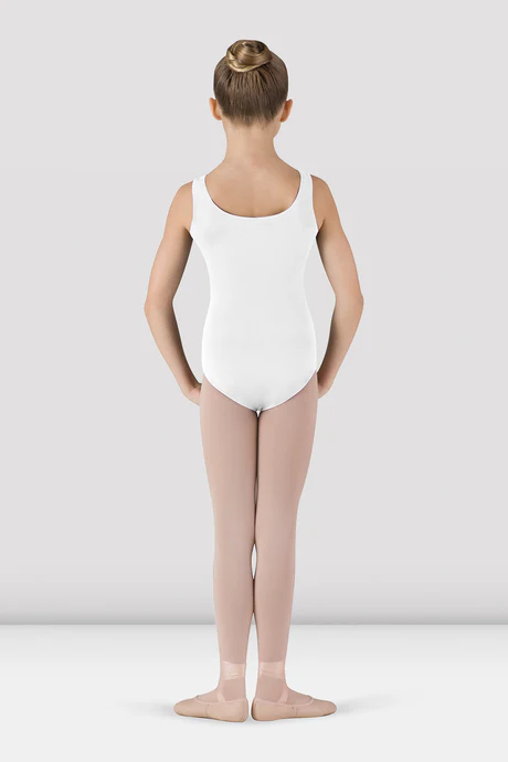 Girls Basic Round Neck Tank Leotard - Image 3