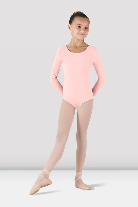 Girls Basic Long Sleeve Leotard - Image 9