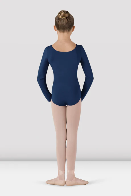 Girls Basic Long Sleeve Leotard - Image 6