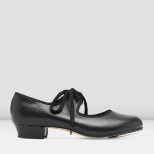 Ladies Shirley Tie-Up Tap Shoes