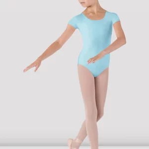 Girls Dujour Cap Sleeve Leotard