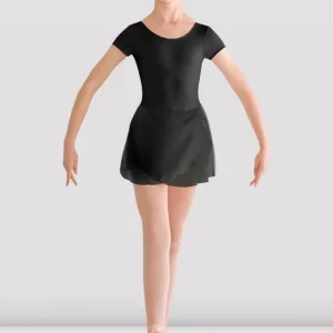 Girls Prisha Short Sleeve Skirted Leotard