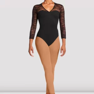 Ladies Kate Lace Open Back Leotard
