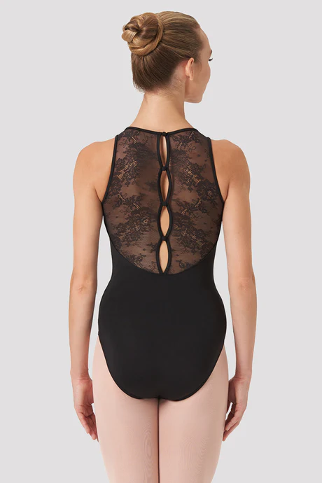 Ladies Fresia Button Back Leotard - Image 3