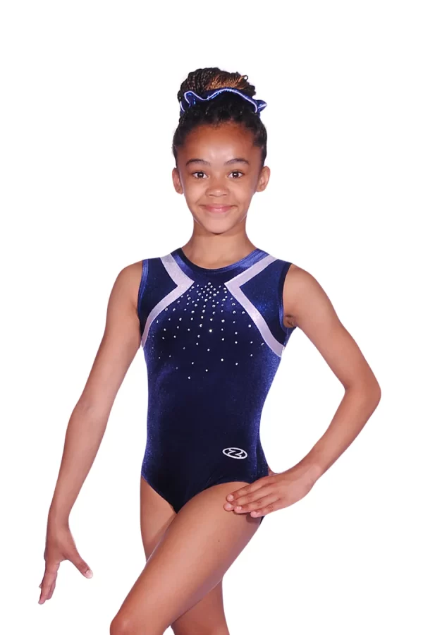 Signature Smooth Velour Sleeveless Leotard - Image 4