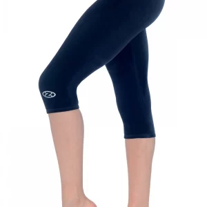 Smooth Velour Capri Gymnastics Leggings