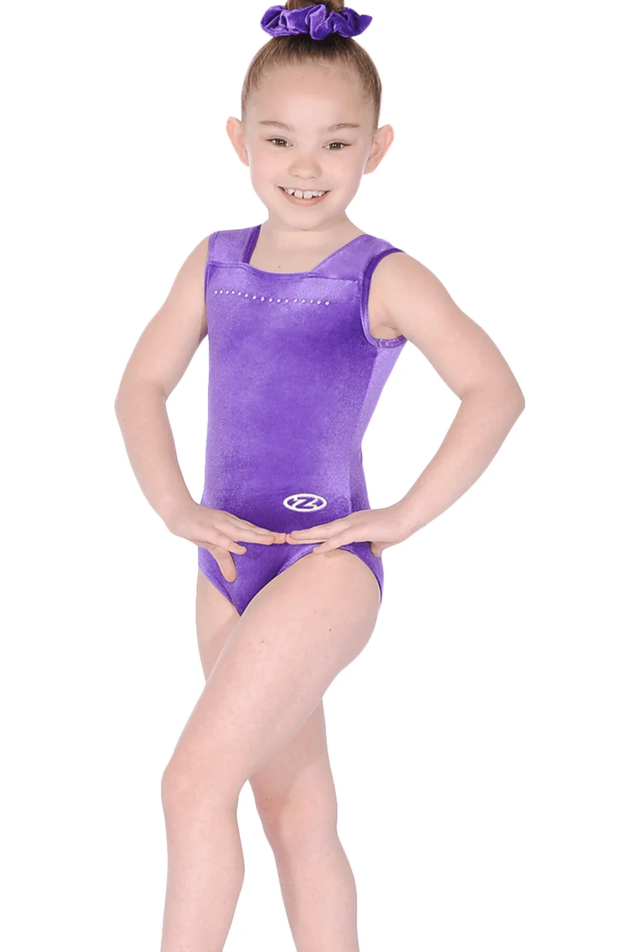 Sparkle Sleeveless Gymnastics Leotard - Image 5