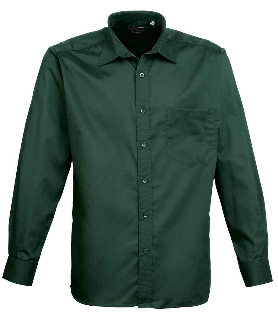 Premier Long Sleeve Poplin Shirt - Image 3