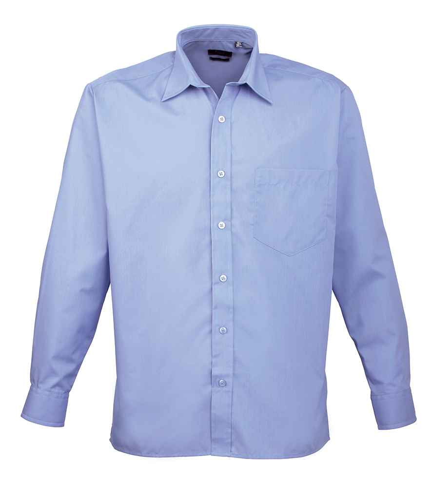 Premier Long Sleeve Poplin Shirt - Image 5