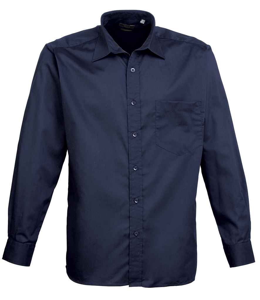 Premier Long Sleeve Poplin Shirt - Image 2