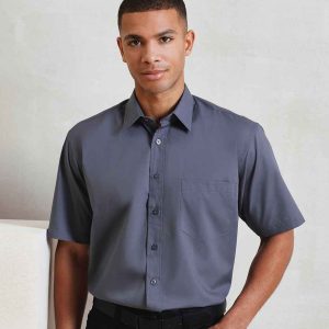 Short Sleeve Poplin Shirt