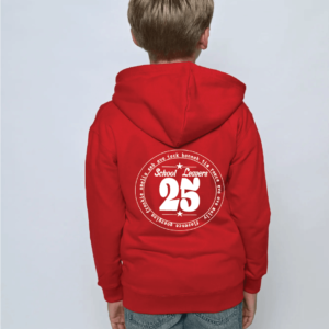 Childrens Leavers Overhead Hoodie - Circle Star Design