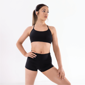 Strawberry Comp Team High Waist Dance Shorts - Image 3