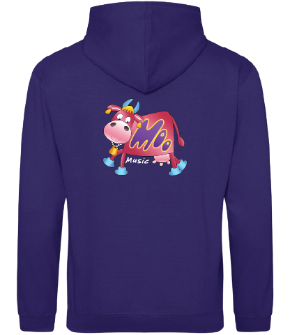 Moo Music Embroidered Hoodie