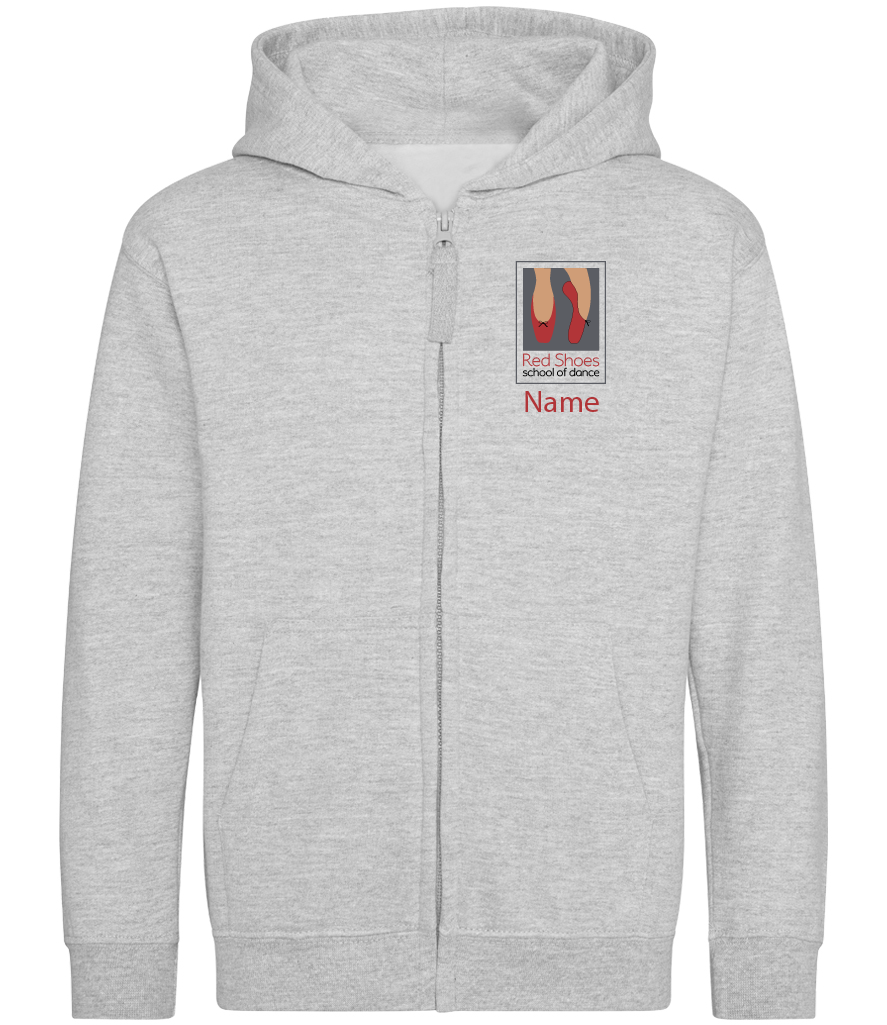 Red Shoes School of Dance Zip Hoodie