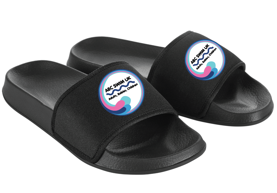 ABC Swim Printed Sliders