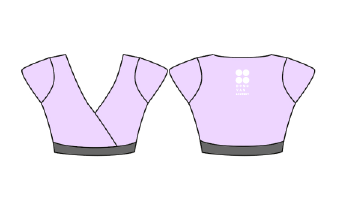 Donovans Cross over front crop top